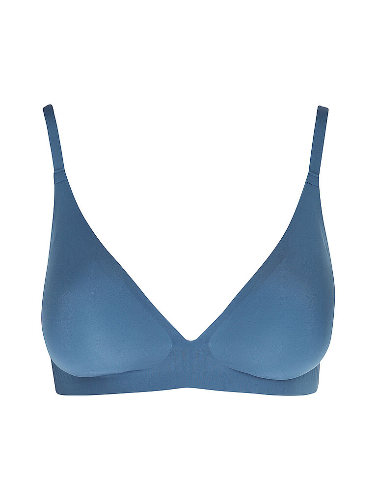 SLOGGI Push Up Bralette ZERO FEEL 2.0  smoky blue petrol | M