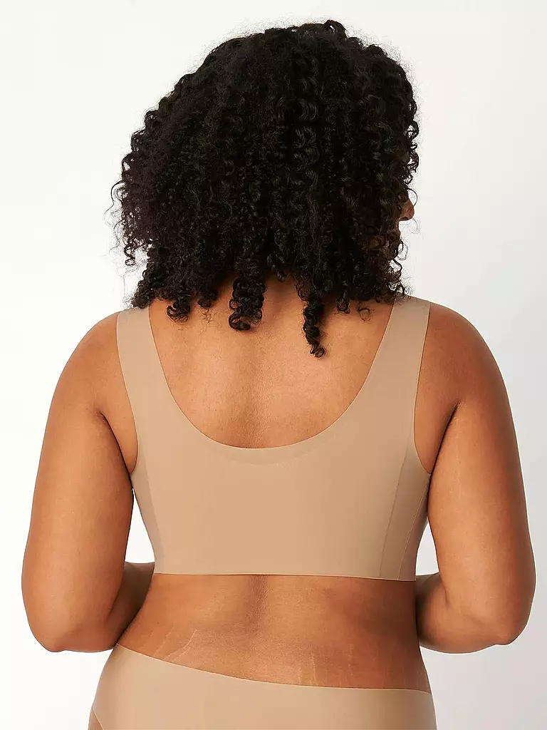 SLOGGI | Bustier - Bralette "Zero Feel" (cognac) | beige