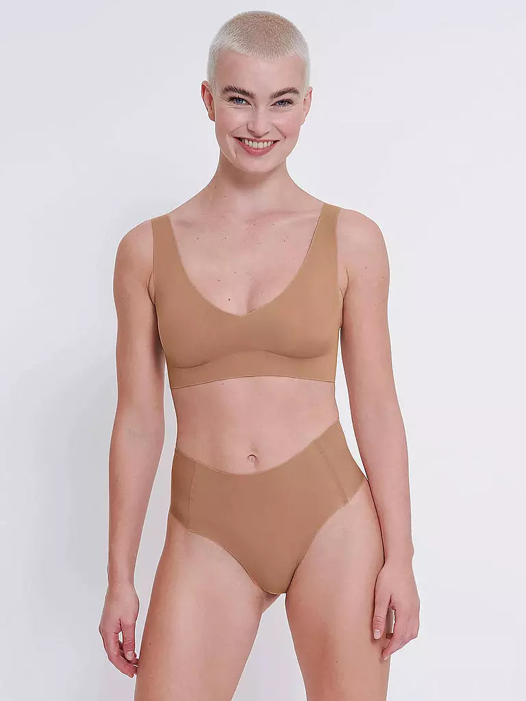 SLOGGI | Bustier ZERO FEEL 2.0 nostalgic brown | beige