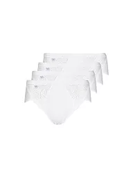 SLOGGI | Slip "Midi Chic" 4-er (Weiss) | weiss