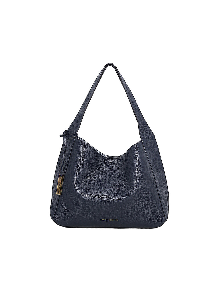 SMAAK AMSTERDAM Ledertasche - Hobo Bag ELLES dunkelblau