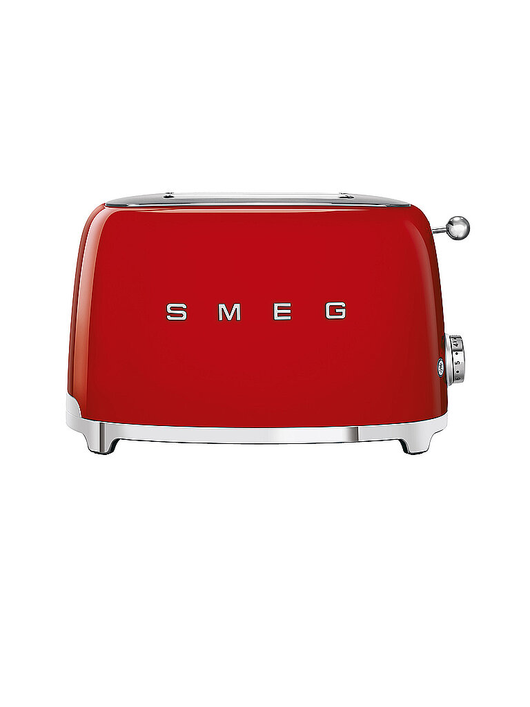 SMEG Grille-pain Tsf01 50s Style 2 Fentes Red One Size unisex