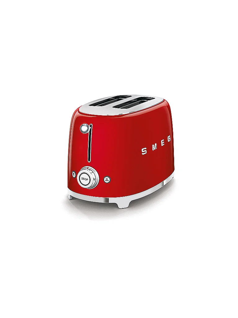 SMEG Grille-pain Tsf01 50s Style 2 Fentes Red One Size unisex 2