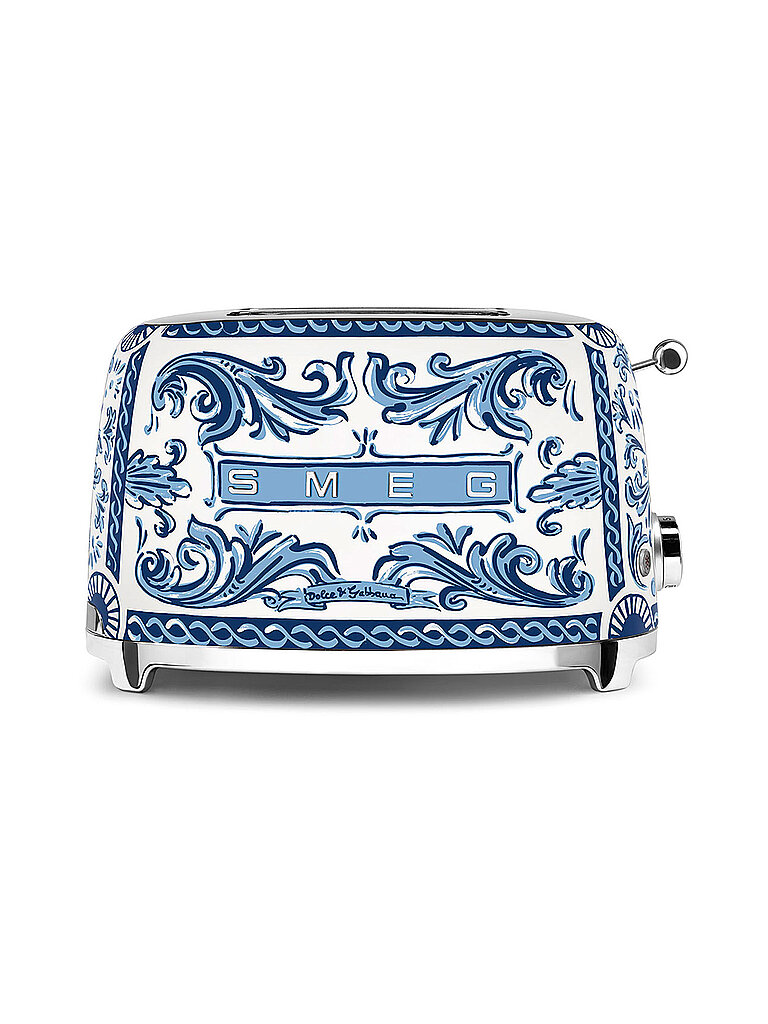 SMEG Toaster 2 Scheiben Dolce & Gabbana TSF01DGBEU Blu Mediterraeo blau