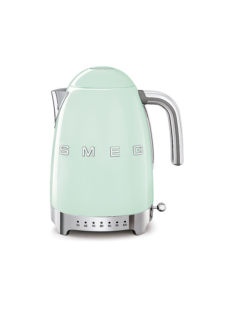 Wasserkocher mit variabler Temperaturregelung 50's Style 1,7l Pastellgruen hellgrün baby