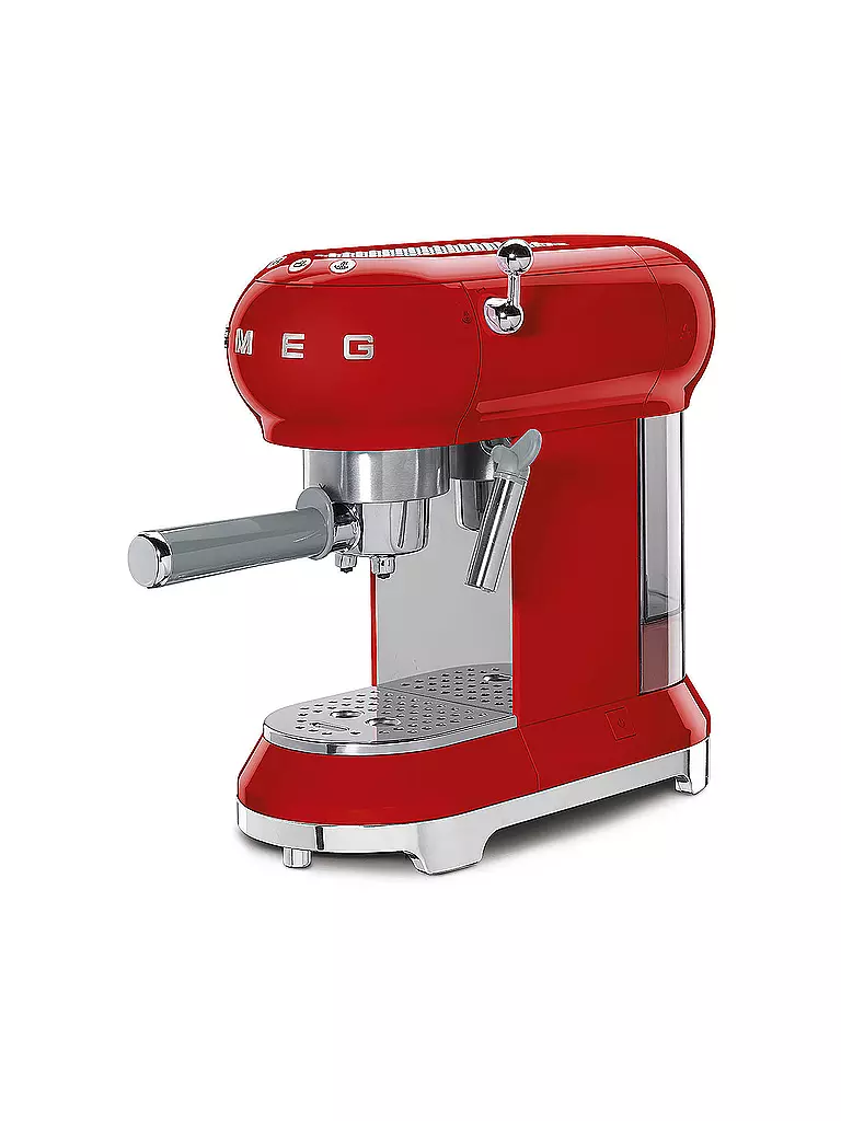 SMEG | Espresso-Kaffeemaschine 50s Retro Style Rot ECF01RDEU | rot