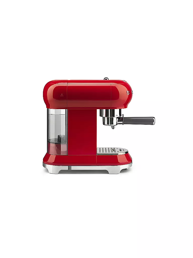 SMEG | Espresso-Kaffeemaschine 50s Retro Style Rot ECF01RDEU | rot