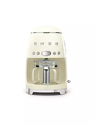 SMEG | Filterkaffeemaschine 50s Retro Style Schwarz DCF02BLEU | creme