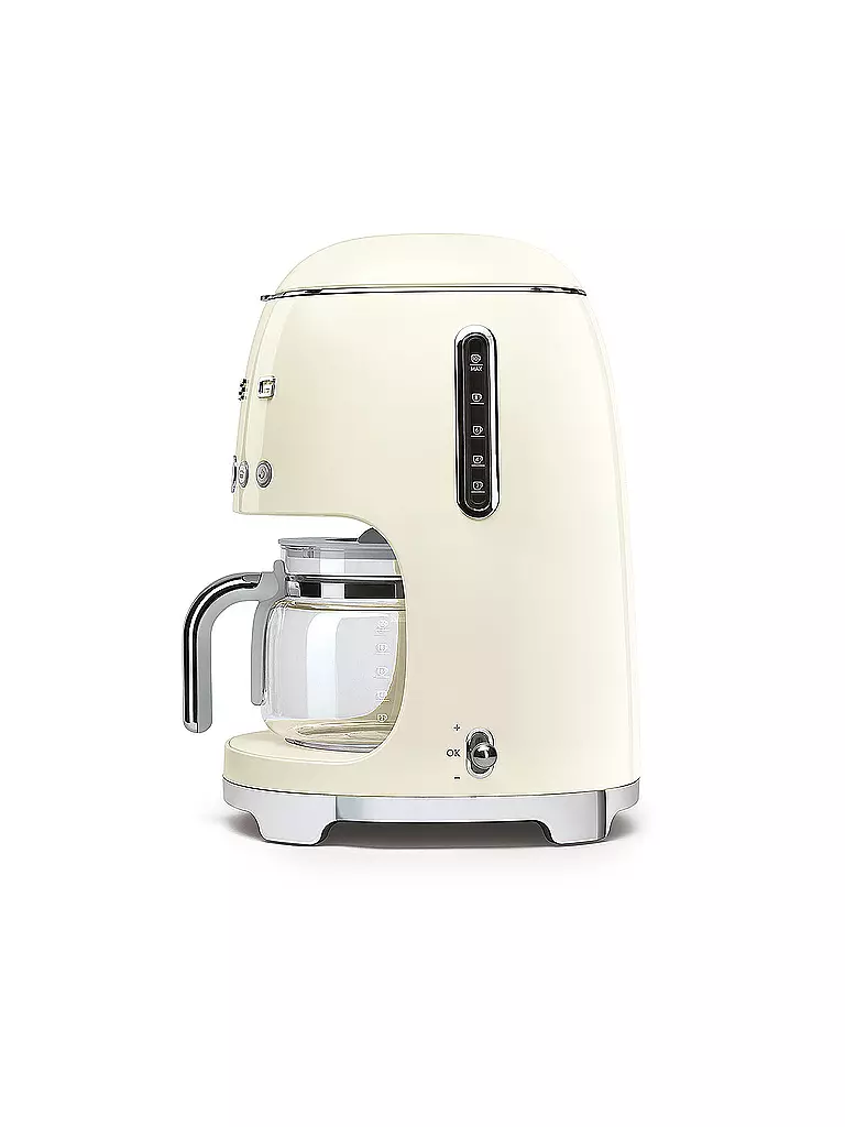SMEG | Filterkaffeemaschine 50s Retro Style Creme DCF02CREU | schwarz
