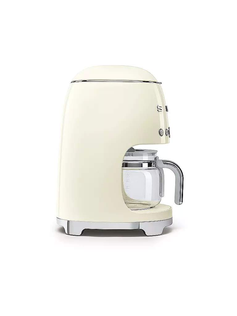 SMEG | Filterkaffeemaschine 50s Retro Style Creme DCF02CREU | schwarz