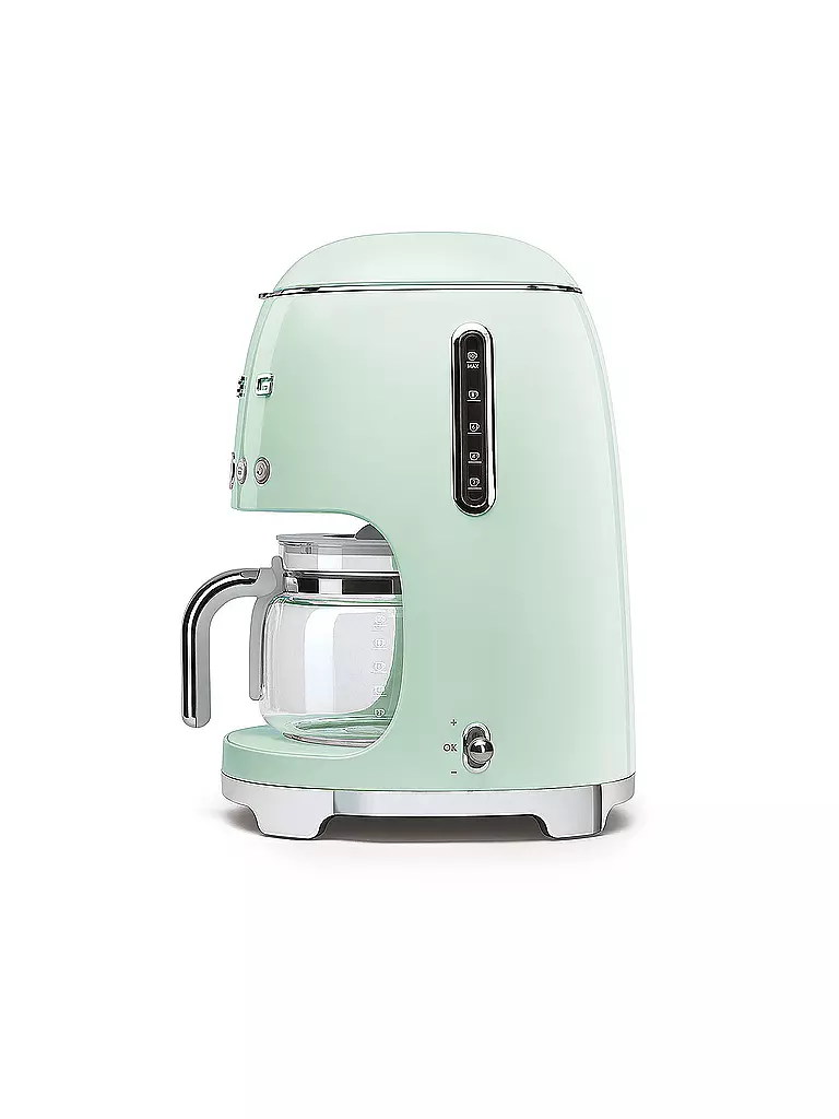SMEG | Filterkaffeemaschine 50s Retro Style Pastellgrün DCF02PGEU | schwarz
