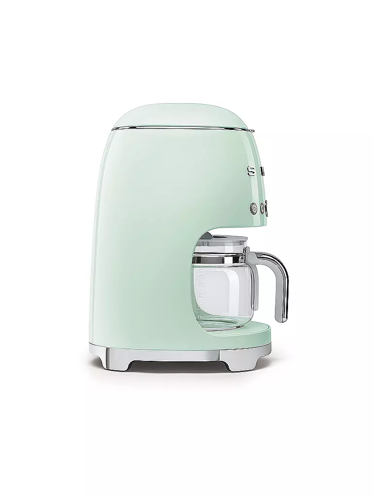 SMEG | Filterkaffeemaschine 50s Retro Style Pastellgrün DCF02PGEU | schwarz