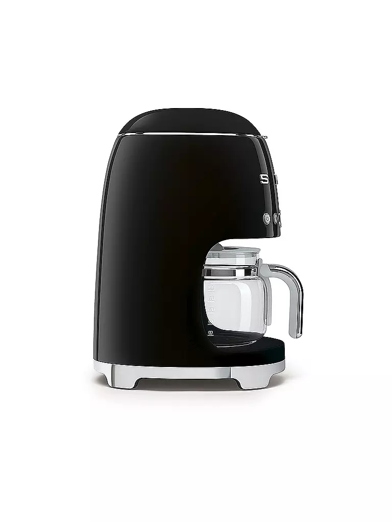 SMEG | Filterkaffeemaschine 50s Retro Style Schwarz DCF02BLEU | schwarz