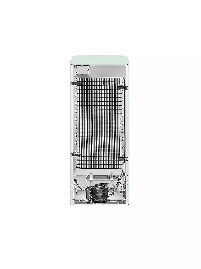 SMEG | Kühlschrank mit Gefrierfach 50s Retro Style Pastellgrün FAB28RPG5 | hellgrün