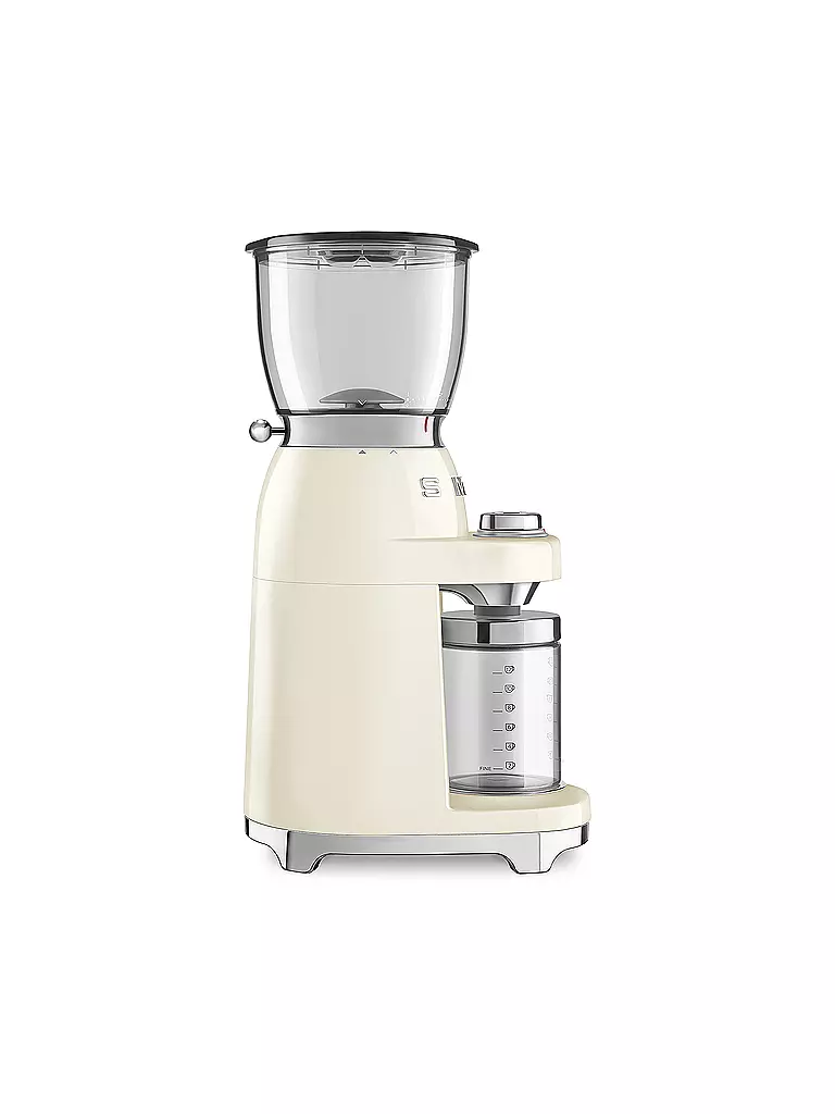 SMEG | Kaffeemühle 50s Retro Style Creme CGF01CREU | schwarz