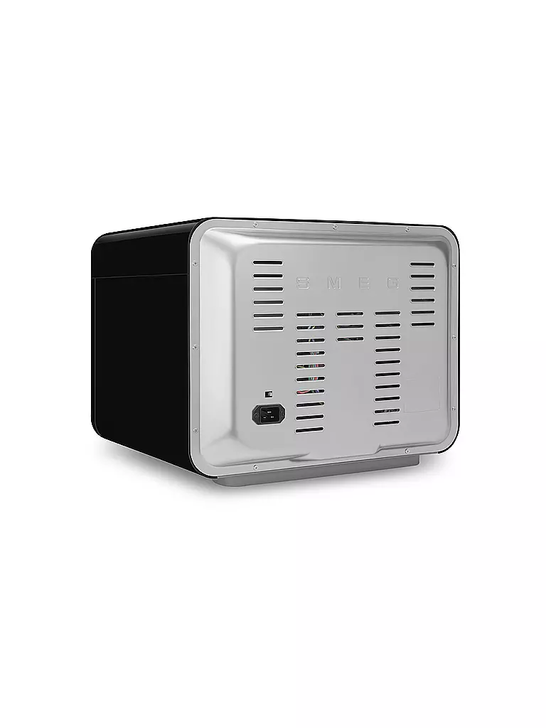 SMEG | Kombi-Tisch Dampfbackofen Schwarz | hellgrün