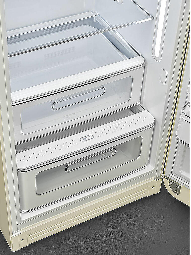 Hackfleisch 1 Tag Im Kühlschrank SMEG Kühlschrank mit Gefrierfach 50s Retro Style Creme FAB28RCR5 creme