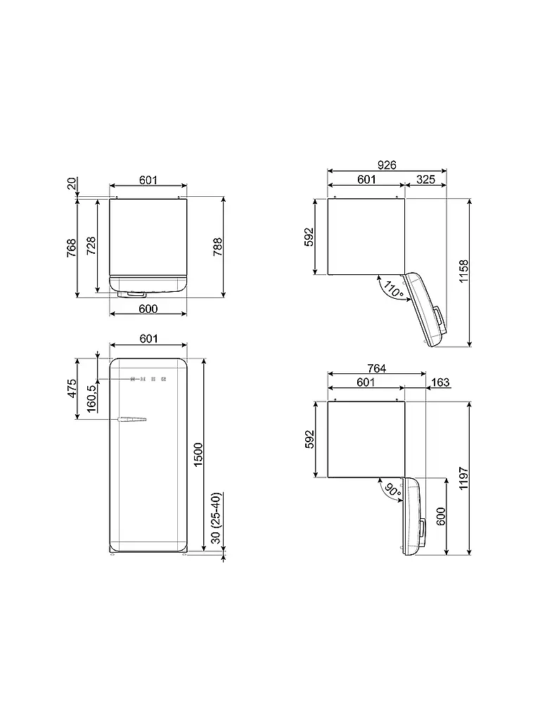 Wie Räumt Man Den Kühlschrank Ein SMEG Kühlschrank mit Gefrierfach 50s Retro Style Pastellgrün FAB28RPG5