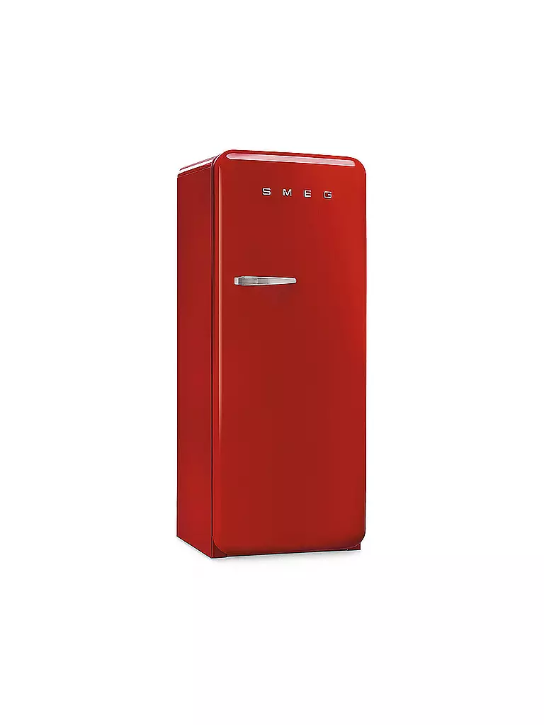 Kühlschrank Warm An Den Seiten SMEG Kühlschrank mit Gefrierfach 50s Retro Style Rot FAB28RRD5 rot