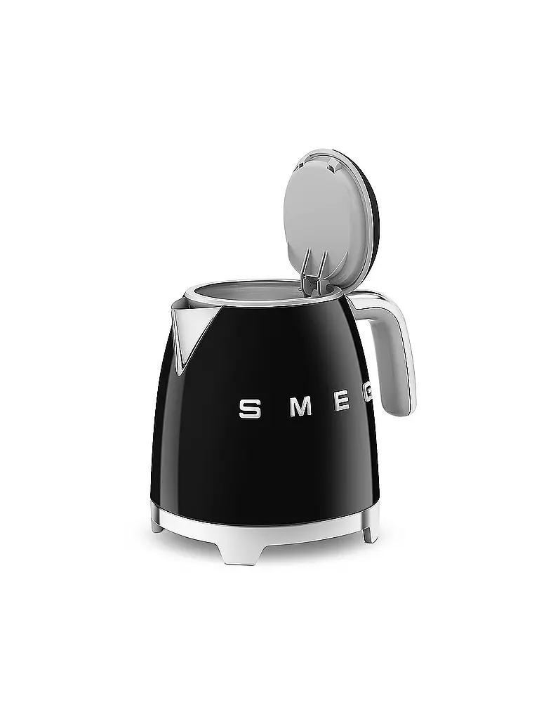 SMEG | Mini-Wasserkocher 0,8l 50s Retro Style Schwarz KLF05BLEU | schwarz