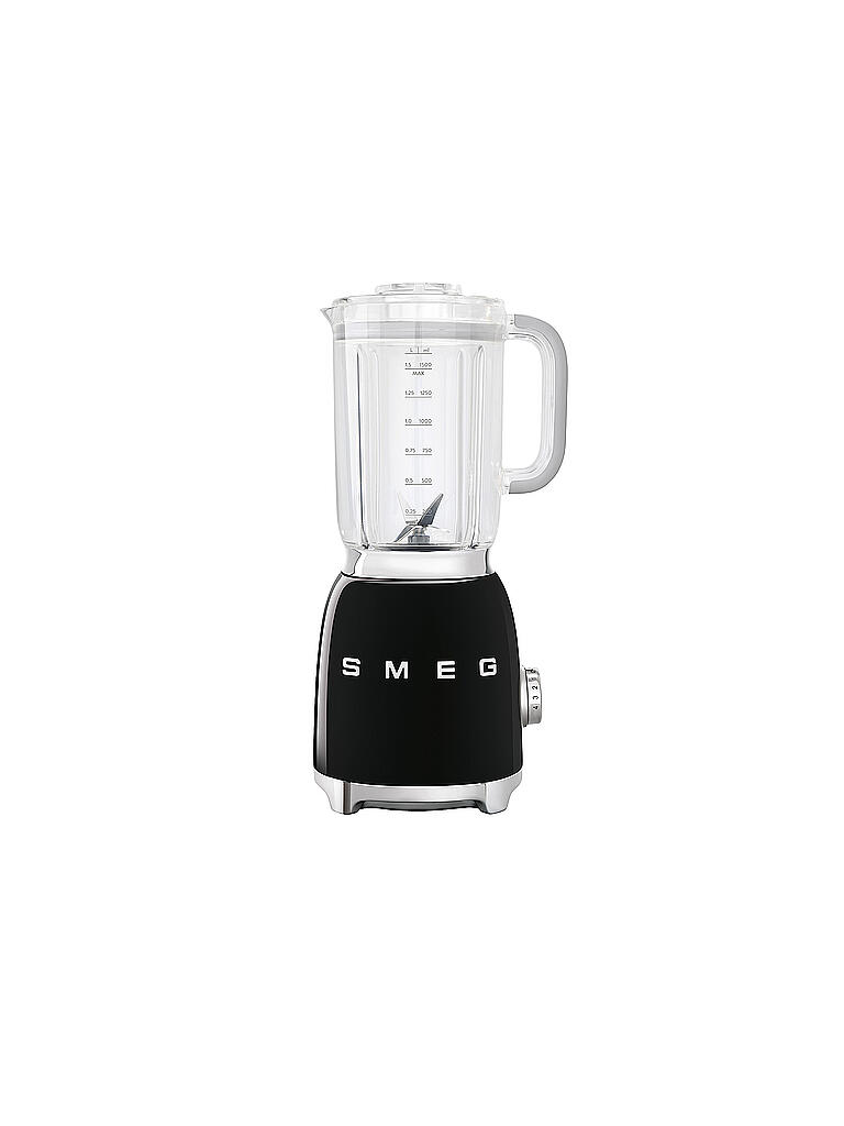 SMEG | Standmixer 50s Retro Style 1,5 L Schwarz BLF01BLEU | schwarz