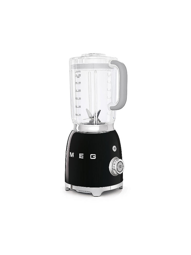 SMEG | Standmixer 50s Retro Style 1,5 L Schwarz BLF01BLEU | schwarz