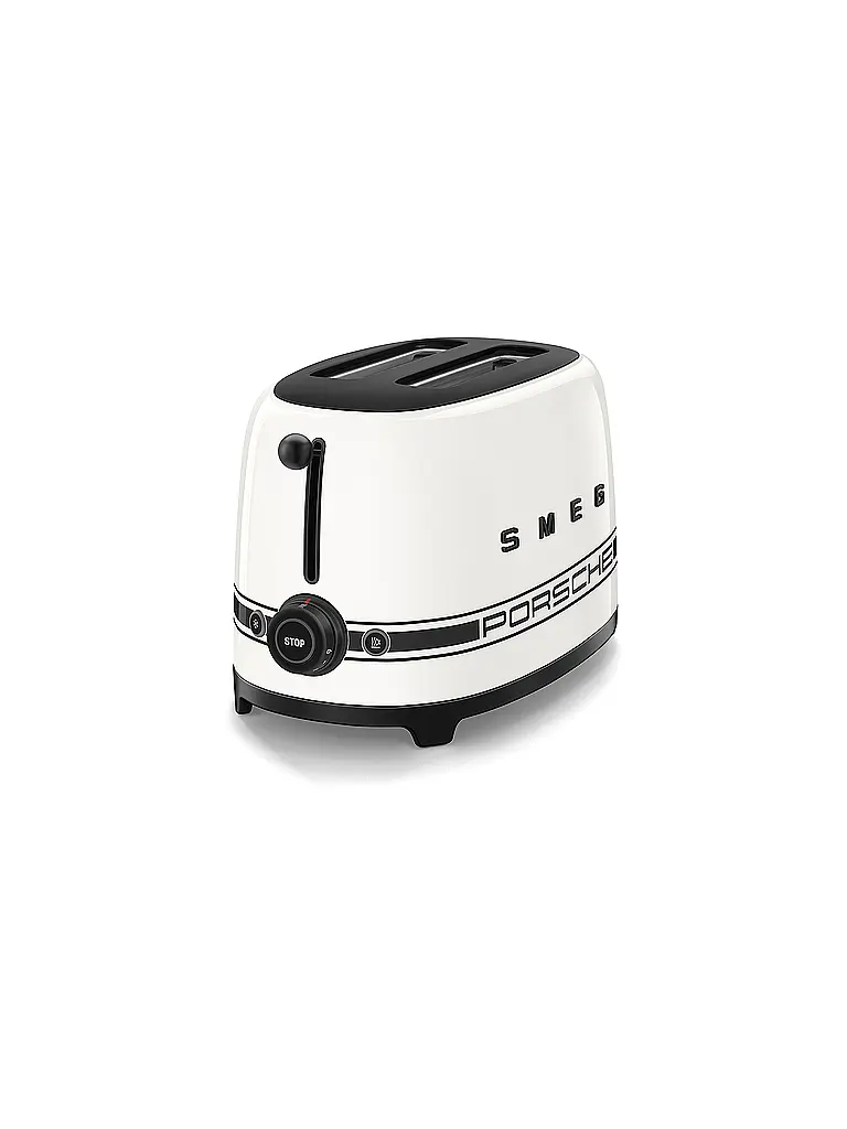 SMEG | Toaster 2 Scheiben PORSCHE X Carrar White  | Weiss