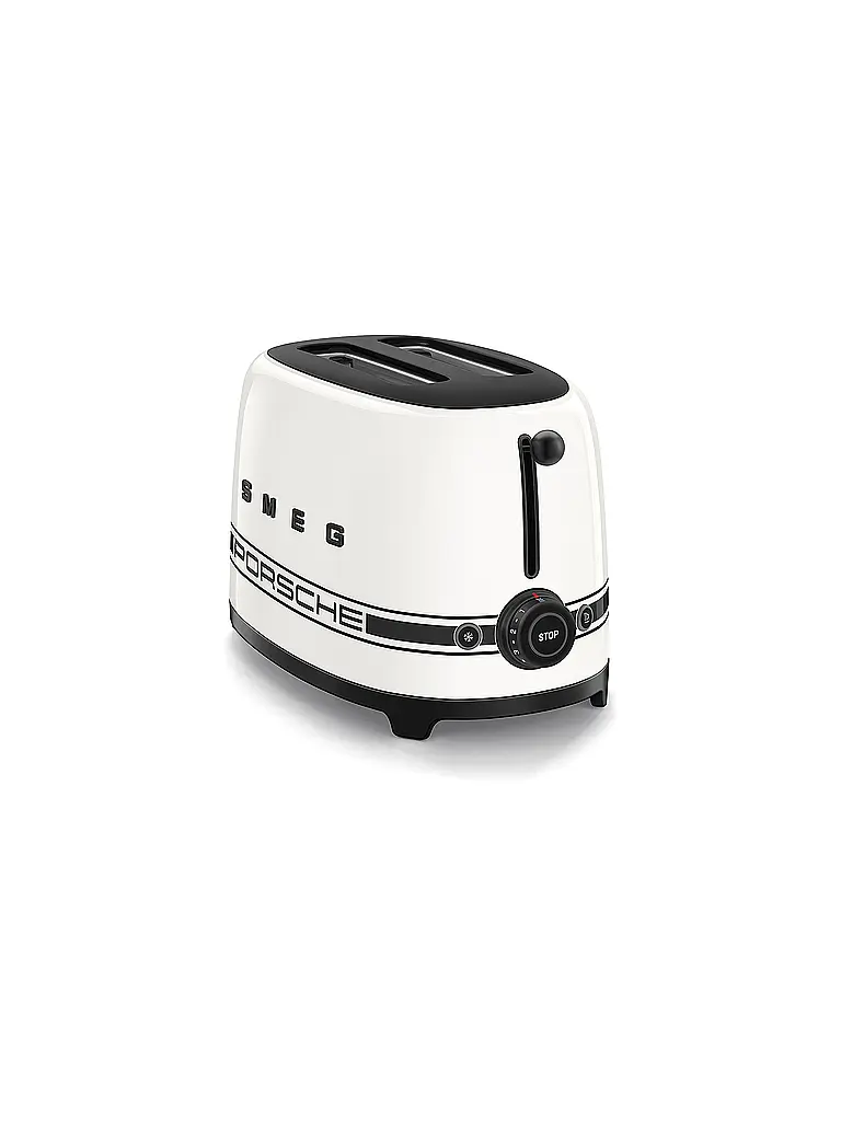 SMEG | Toaster 2 Scheiben PORSCHE X Carrar White  | Weiss