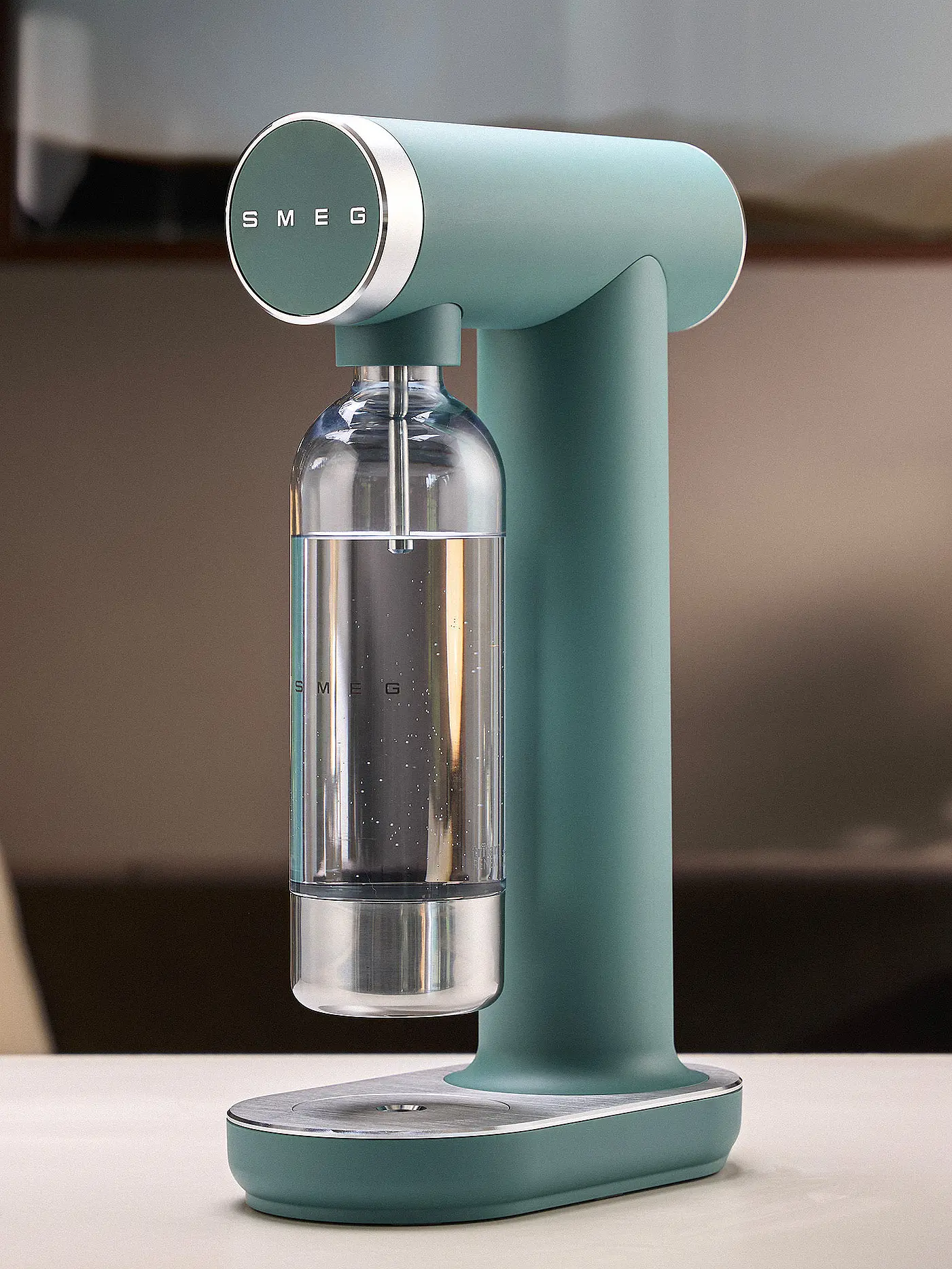 SMEG | Wassersprudler Soda-Stream 1L Emerald-Green  | grün