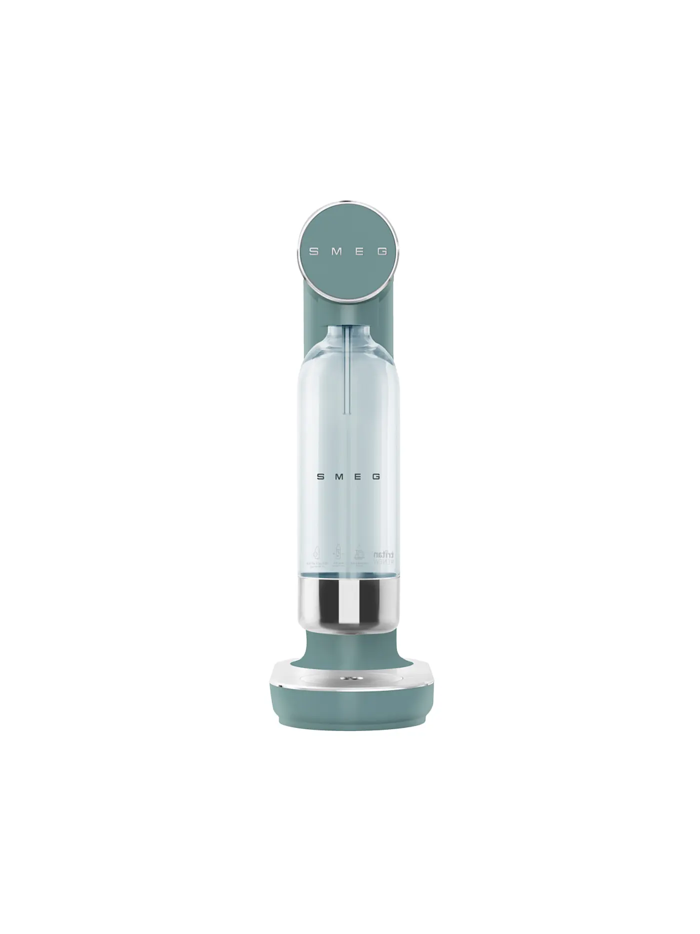 SMEG | Wassersprudler Soda-Stream 1L Emerald-Green  | grün