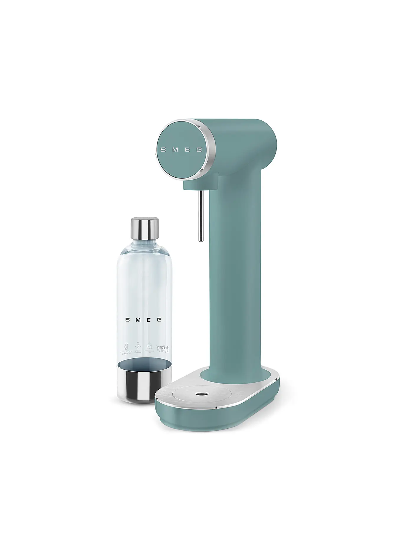 SMEG | Wassersprudler Soda-Stream 1L Emerald-Green  | grün