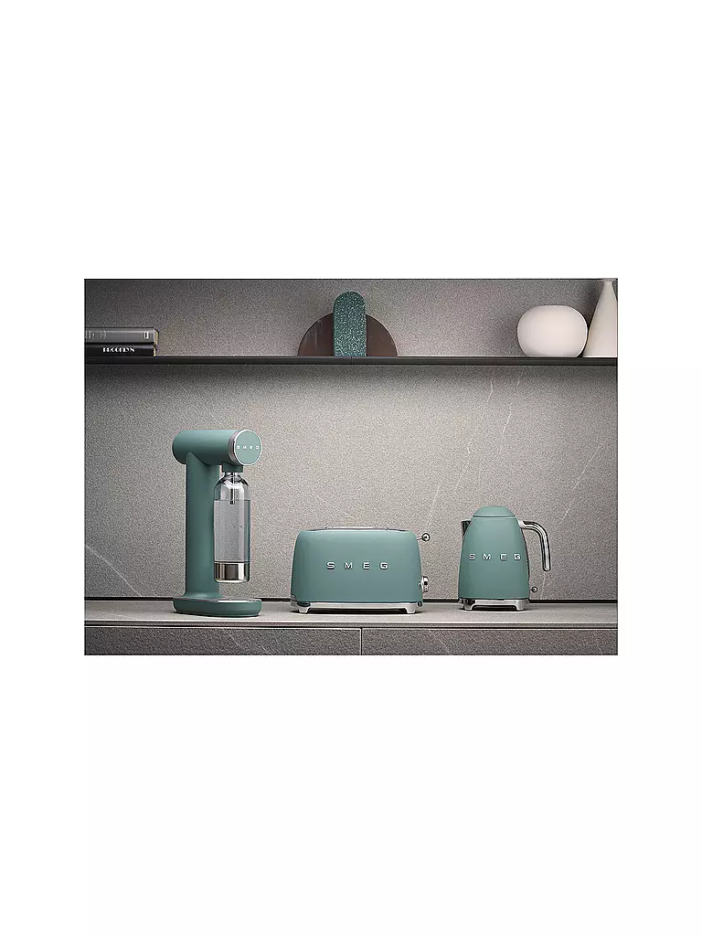SMEG | Wassersprudler Soda-Stream 1L Emerald-Green | 