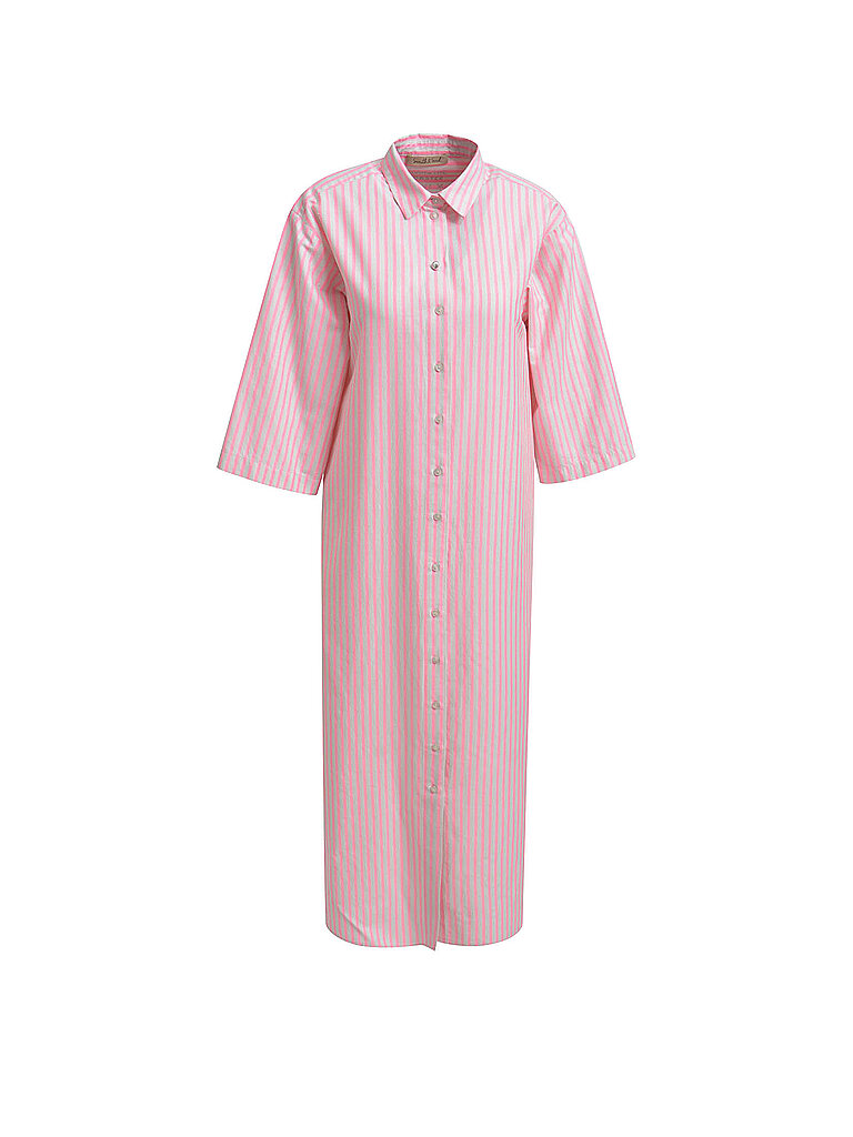 Midikleid rosa L damen