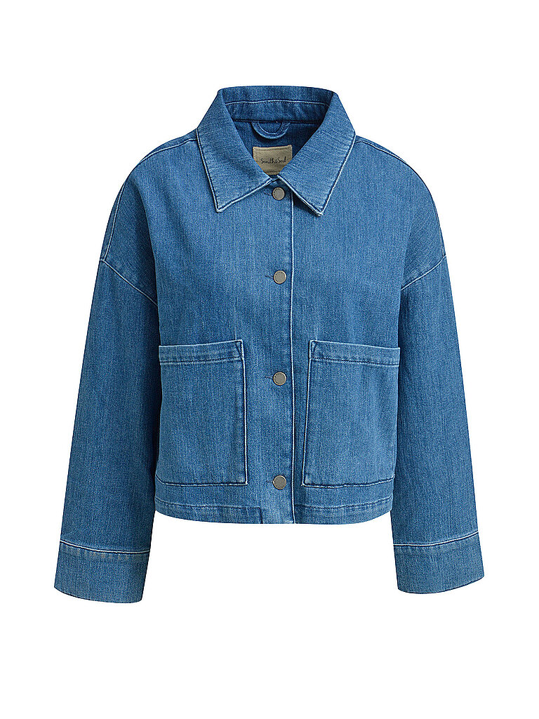 Jeansjacke blau S damen