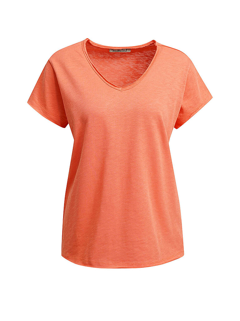 T-Shirt orange M damen