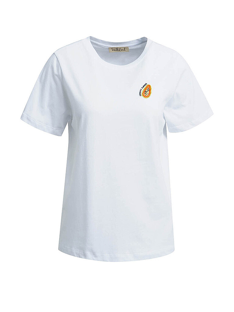 SMITH&SOUL T-Shirt weiss S damen