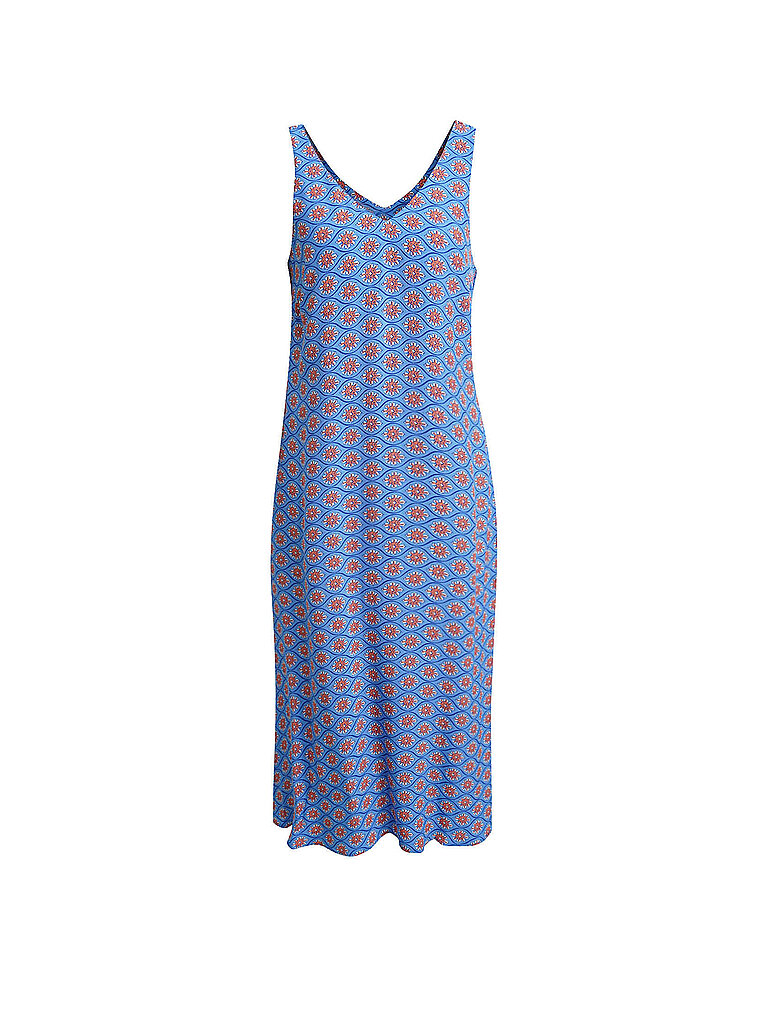 Midikleid blau S damen