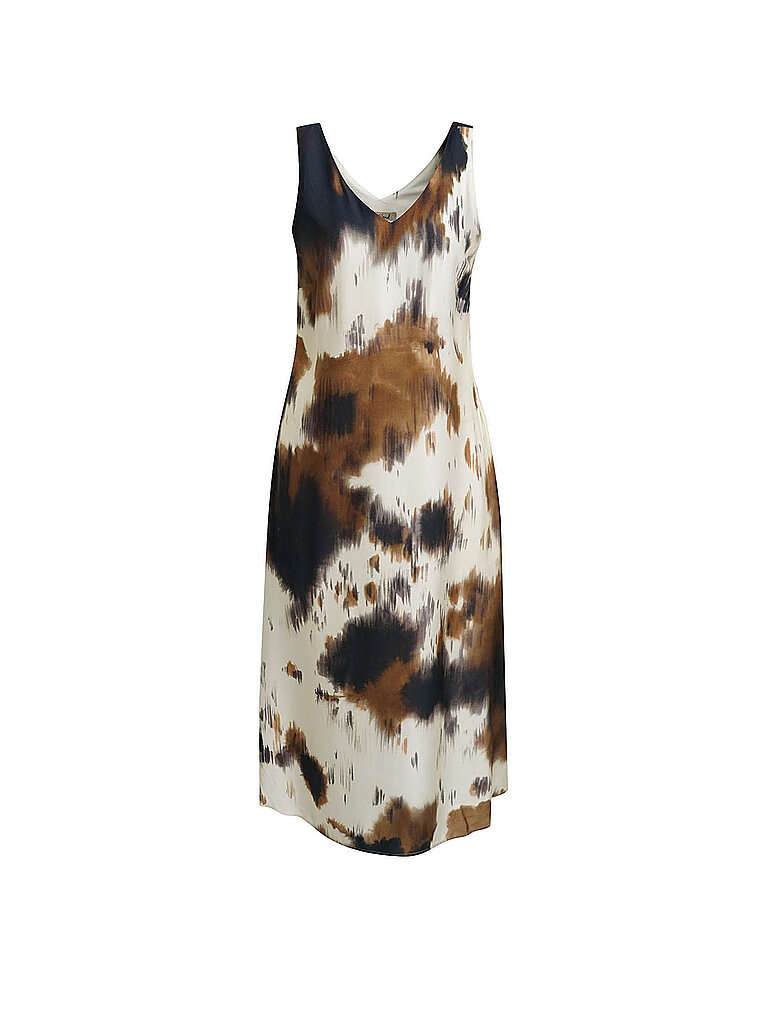 Midikleid braun S damen