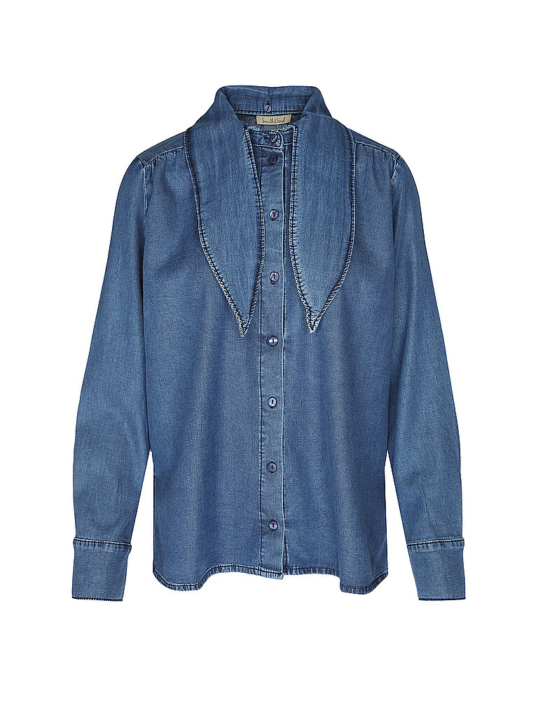 SMITH&SOUL Jeansbluse  dunkelblau | L