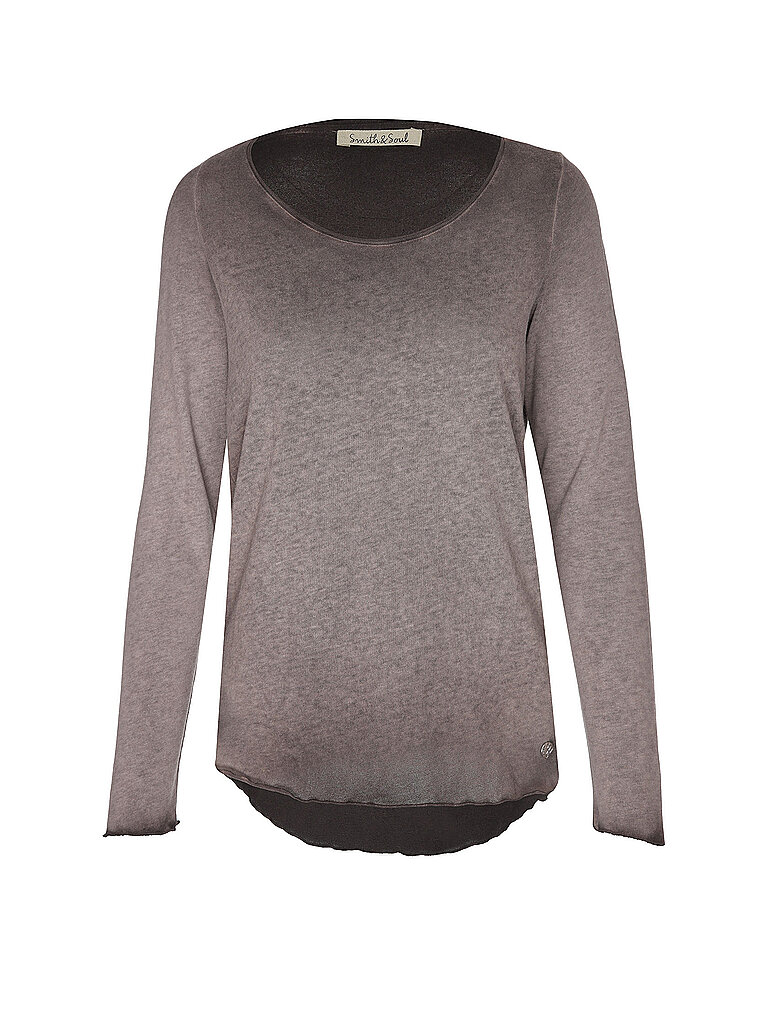 SMITH&SOUL Langarmshirt  braun | L