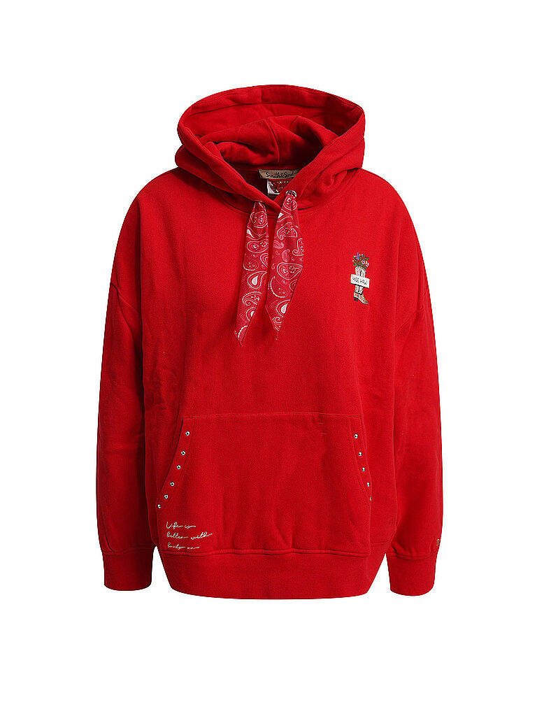 SMITH&SOUL Kapuzensweater - Hoodie  rot | XL