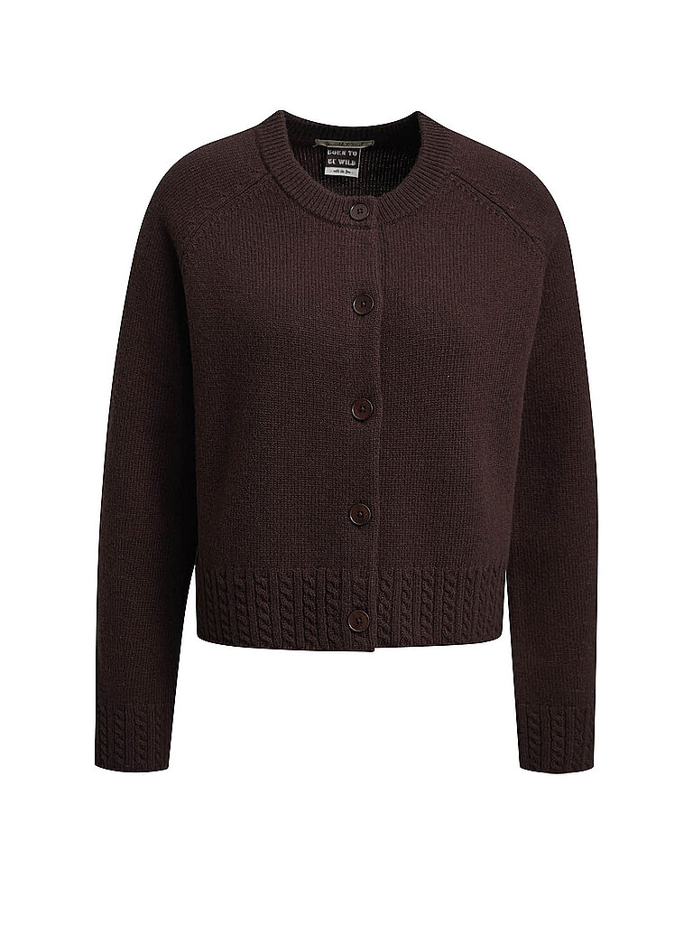 SMITH&SOUL Strickjacke braun | XXL