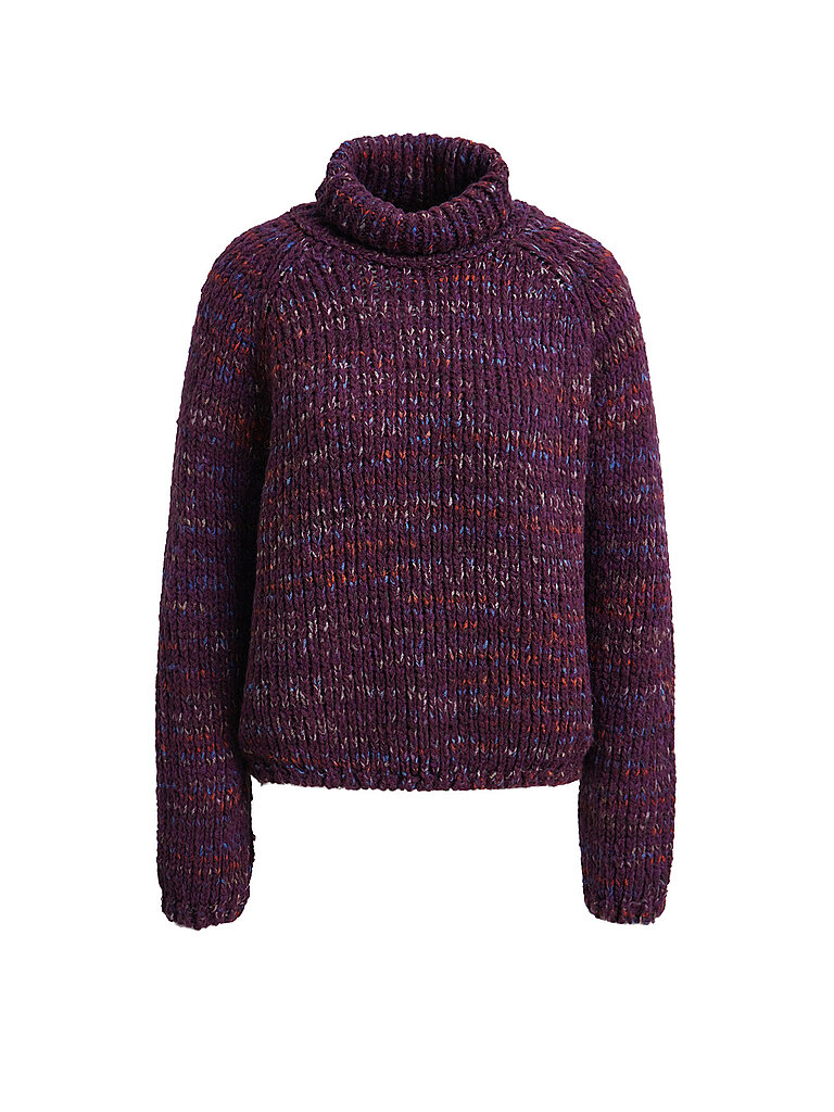 SMITH&SOUL Rollkragenpullover  dunkelrot | XS