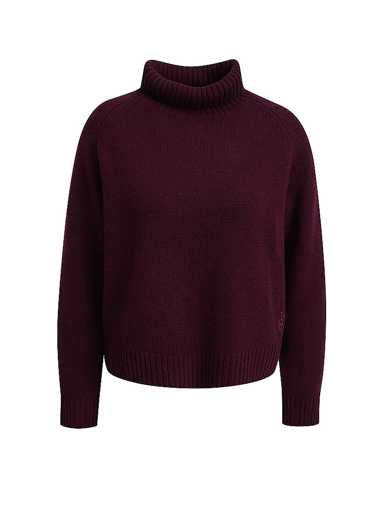 SMITH&SOUL Rollkragenpullover  dunkelrot | XS