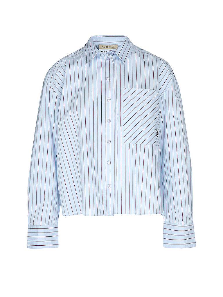 SMITH&SOUL Hemdbluse  hellblau | S