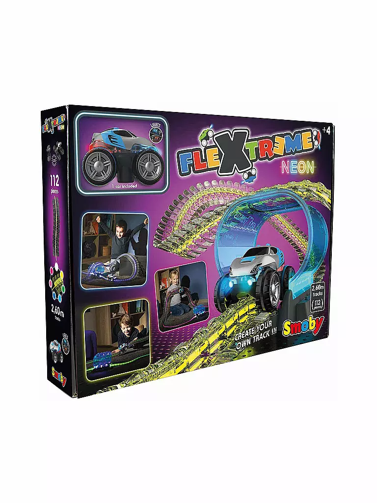 SMOBY | Auto FleXtreme Neon Set | keine Farbe