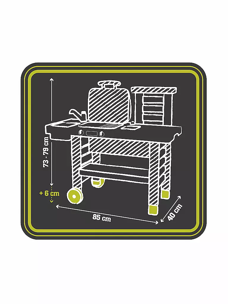 SMOBY | Outdoor Gartenküche | keine Farbe
