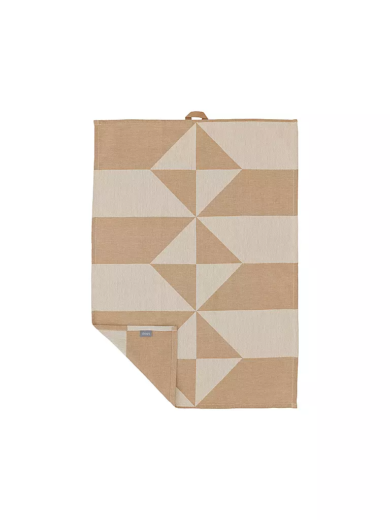 SOEDAHL | Geschirrtücher Set 2tlg. 50x70cm TWIST Warm Taupe  | hellbraun