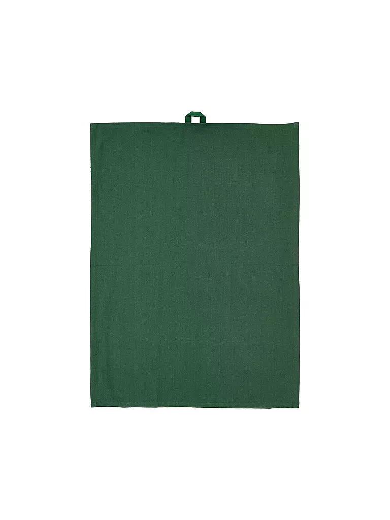 SOEDAHL | Geschirrtuch-Set 2tlg BUBBLES Pine Green | hellbraun