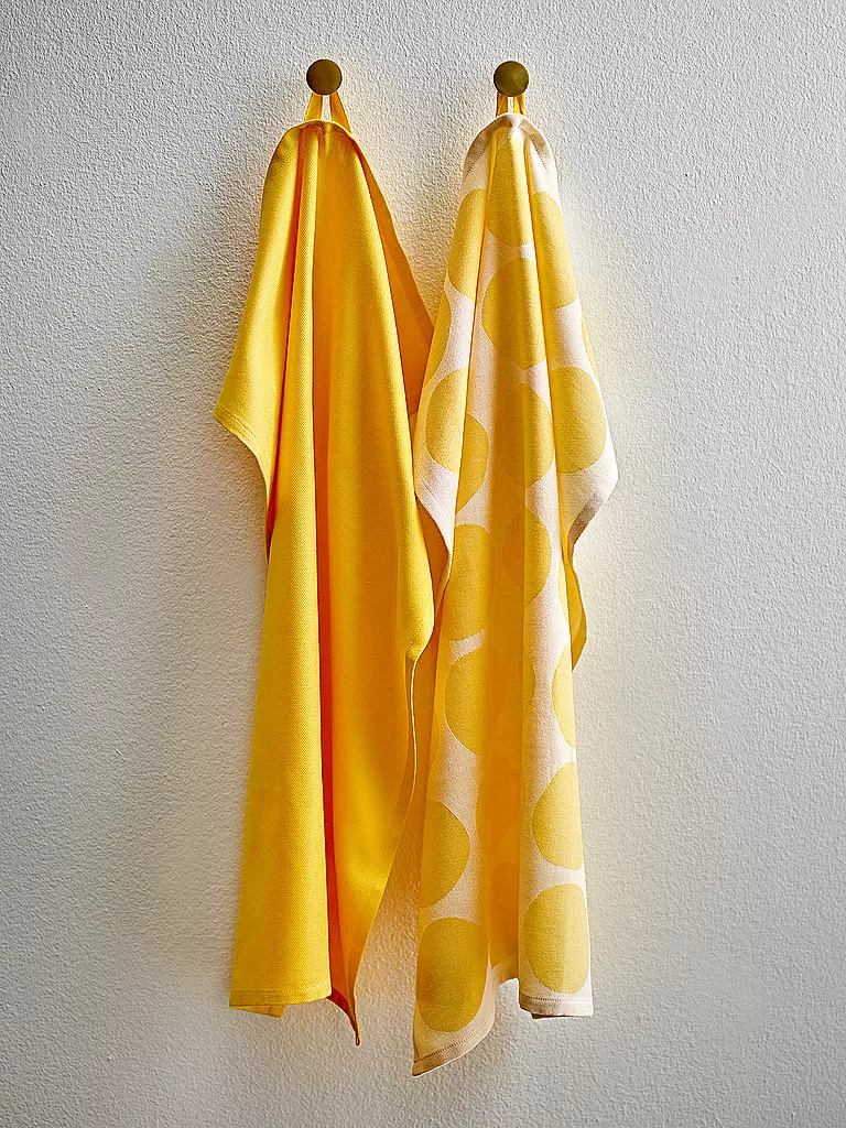 SOEDAHL | Geschirrtuch-Set 2tlg BUBBLES Yellow | gelb